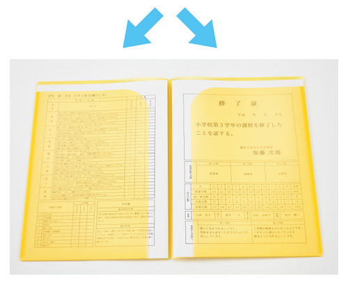 PLUS WEB CATALOG | 学校向けファイル | 通知表ファイルシリーズ
