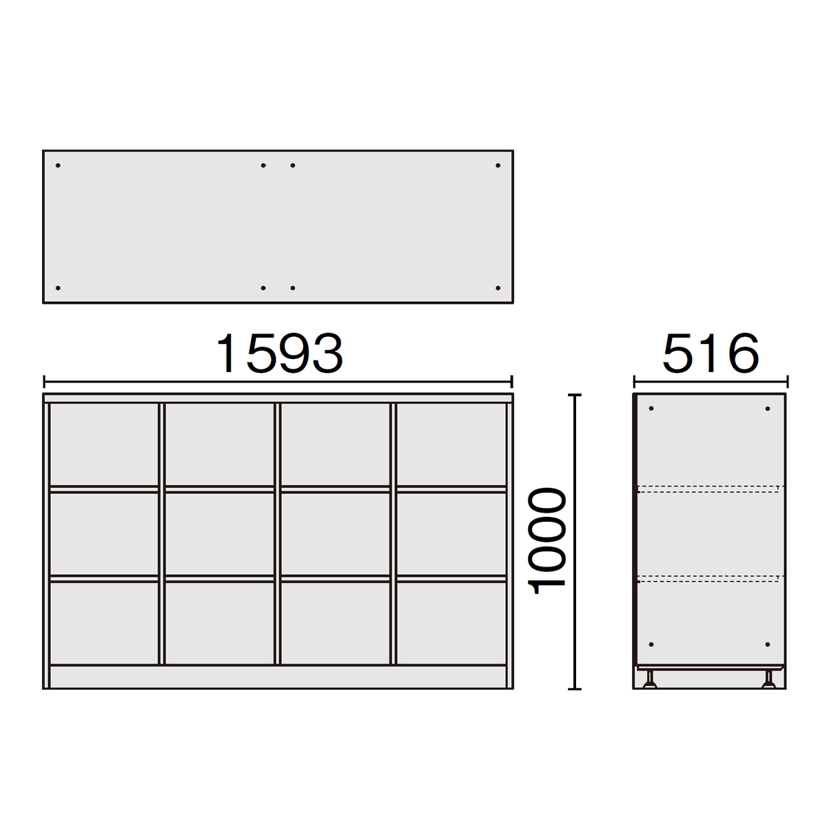 PLUS WEB CATALOG | 教育用家具 | 教室用ロッカー（スチール製） | 792-536