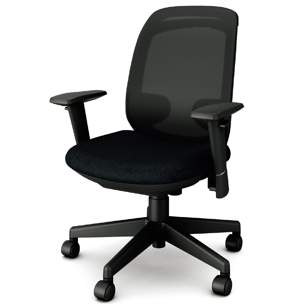 【新品未使用】オフィスチェア　ブラック PLUS WEB CATALOG | オフィスチェア | コプレ | 669-940