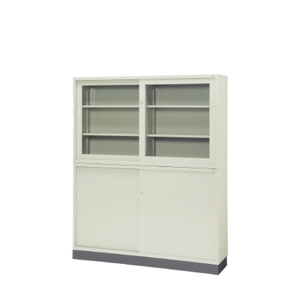 書庫　PLUS（プラス）製のオフィス用スチールキャビネット引き違いガラス扉タイプ PLUS WEB CATALOG | 書庫・金庫 | 引違い書庫 | 代表製品一覧