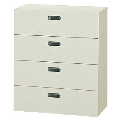 新札幌 PLUS/プラス ラテラルファイリングキャビネット L5-105H-3 書庫 3段 スチール製 オフィス用品 什器 W900xD450xH1050 No.3520 プラス LINX LX-5(リンクス エルエックスファイブ) ラテラル