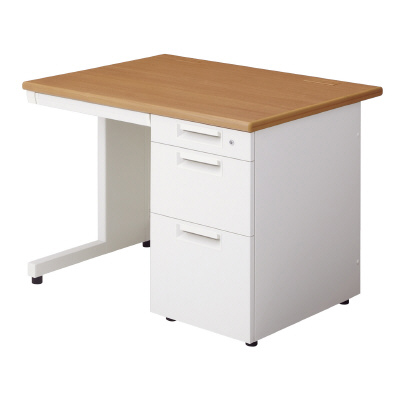 両袖机　幅160 奥70 高さ72cm ダイヤル錠 5-110-6610 内田　　　 PLUS WEB CATALOG | スタンダードデスク | LEED | 678-621