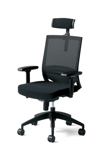 【PLUS製・ハイバックオフィスチェア KC-KT60】ヘッドレスト・ハンガー付き／ブルー PLUS WEB CATALOG | オフィスチェア | KT-7 | 代表製品一覧