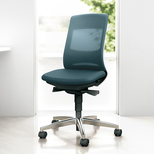 ◆未使用品◆ PLUS BJ チェア　レッド　高機能メッシュチェア　モダン ◇未使用品◇ PLUS BJ チェア レッド 高機能メッシュチェア モダン