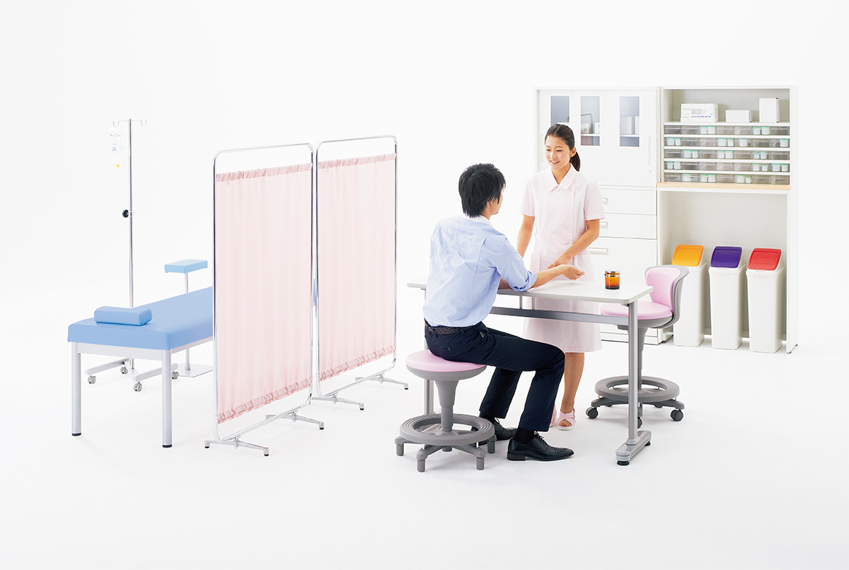 診察台 PLUS WEB CATALOG | 医療・福祉用家具 | 診察台 | 19-246