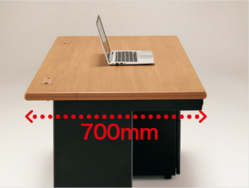 サイドテーブル TABLE デスク　机 デザイン家具 PLUS WEB CATALOG | スタンダードデスク | US | 668-053