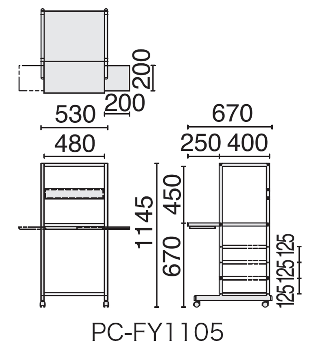 PLUS WEB CATALOG | デスク周辺用品 | パソコンラック | 16-432