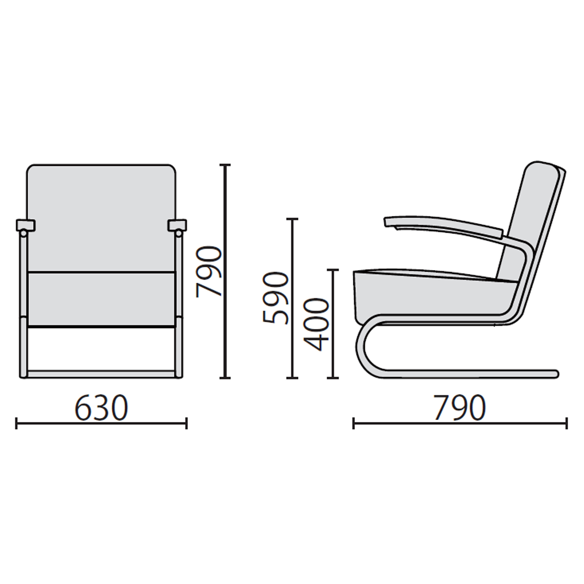 PLUS WEB CATALOG | チェア | THONET | 667-549