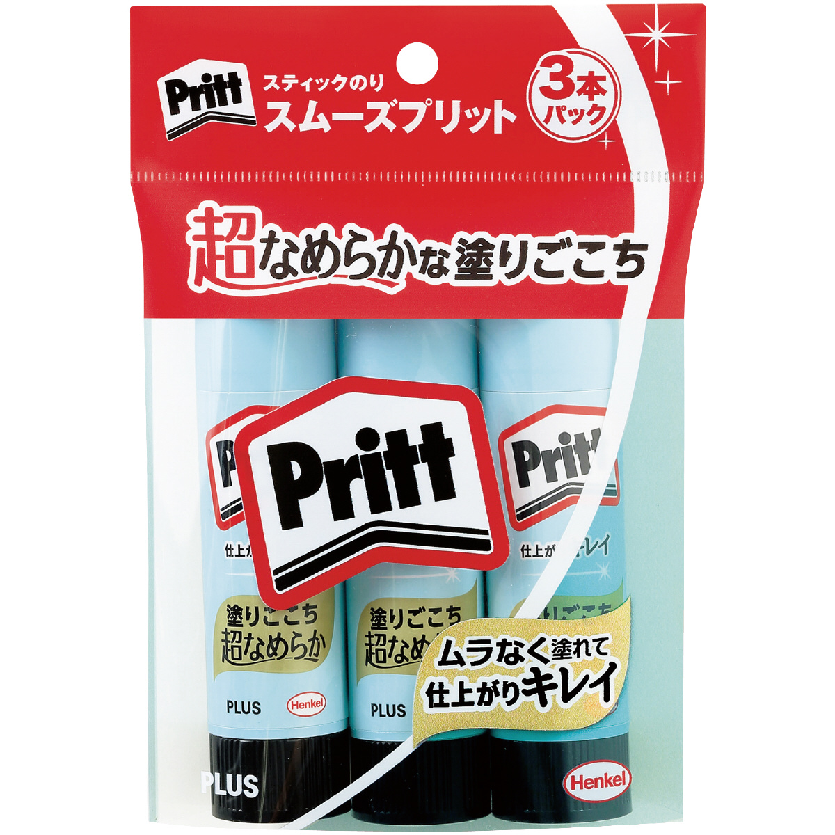 スムーズプリット セリースパック入 ミディアム3本入のPLUS公式商品画像