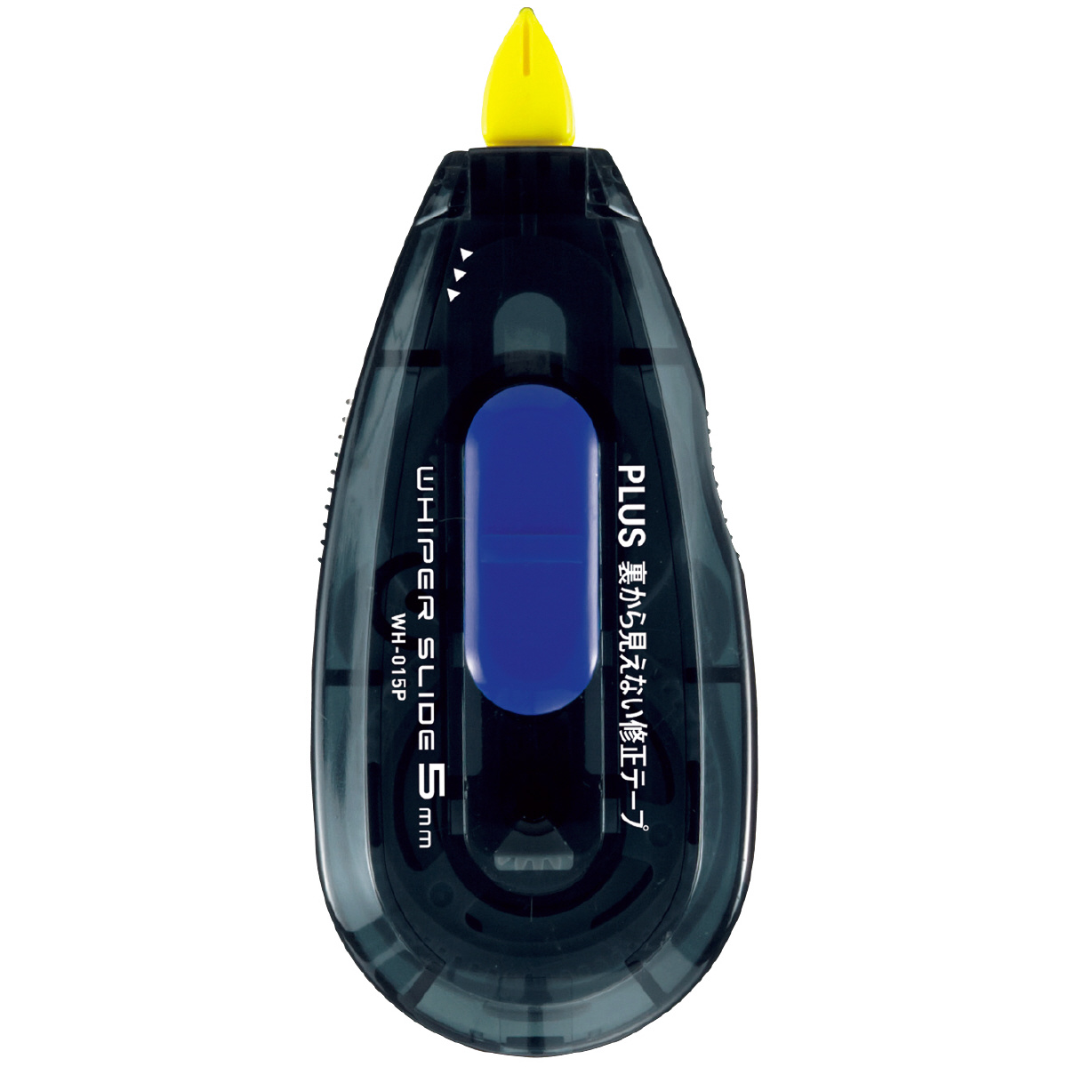 裏から見えない修正テープ 本体 単品 5mm ブラック/ブルーのPLUS公式商品画像