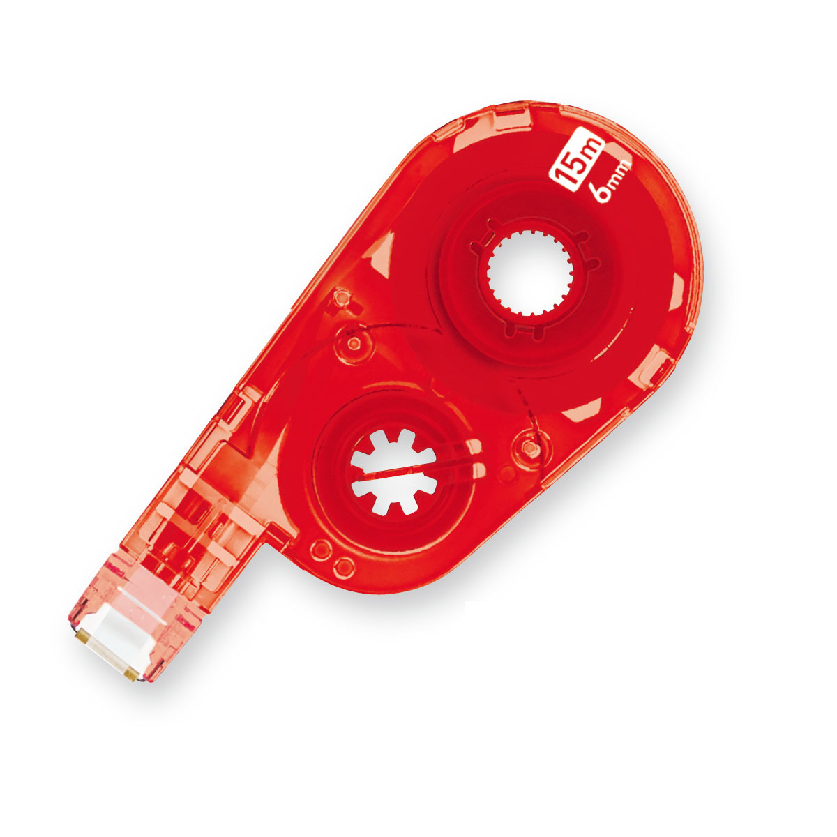 ホワイパースイッチ 交換テープ 3個パック 6mm レッドのPLUS公式商品画像