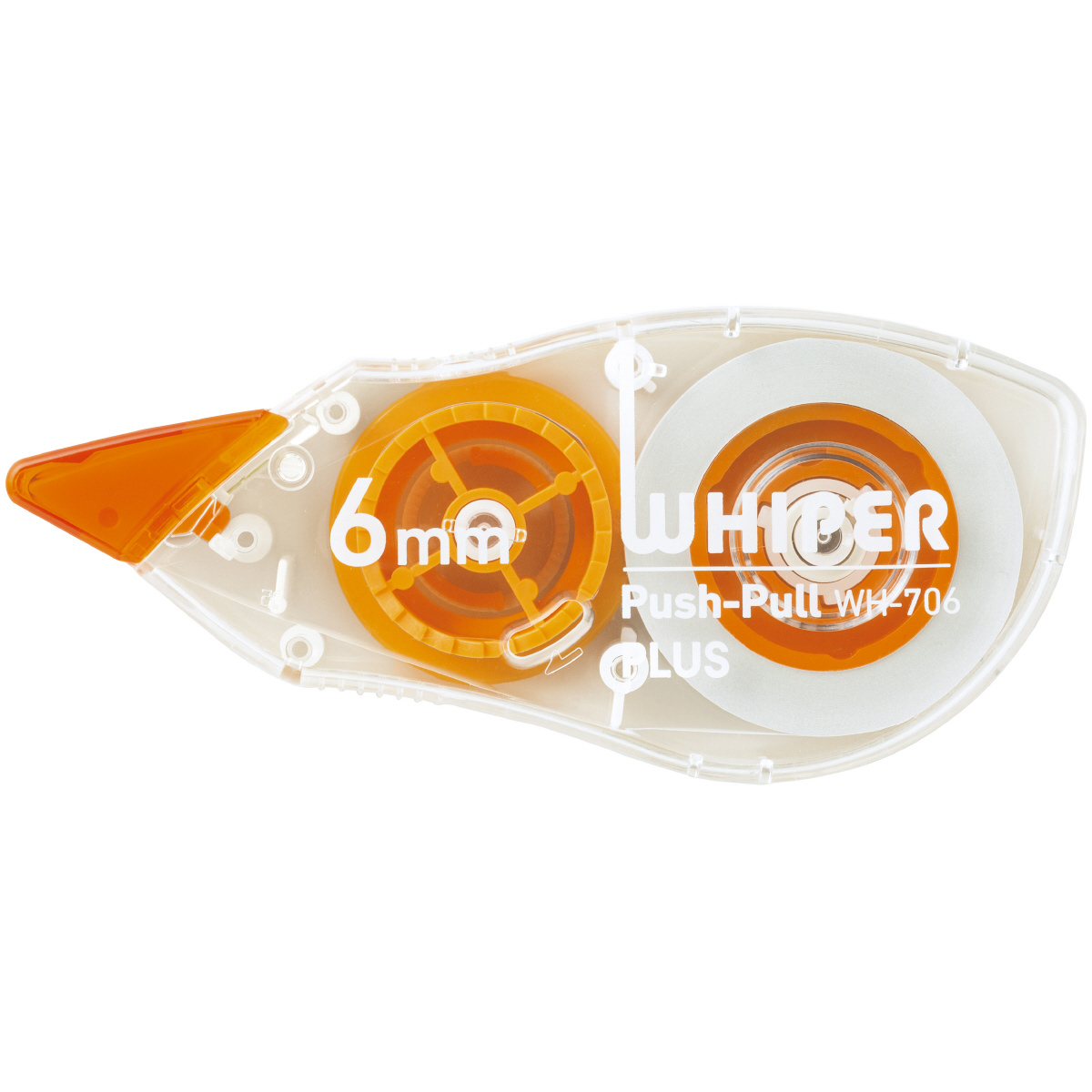 ホワイパープッシュプル 3個パック 6mm オレンジのPLUS公式商品画像