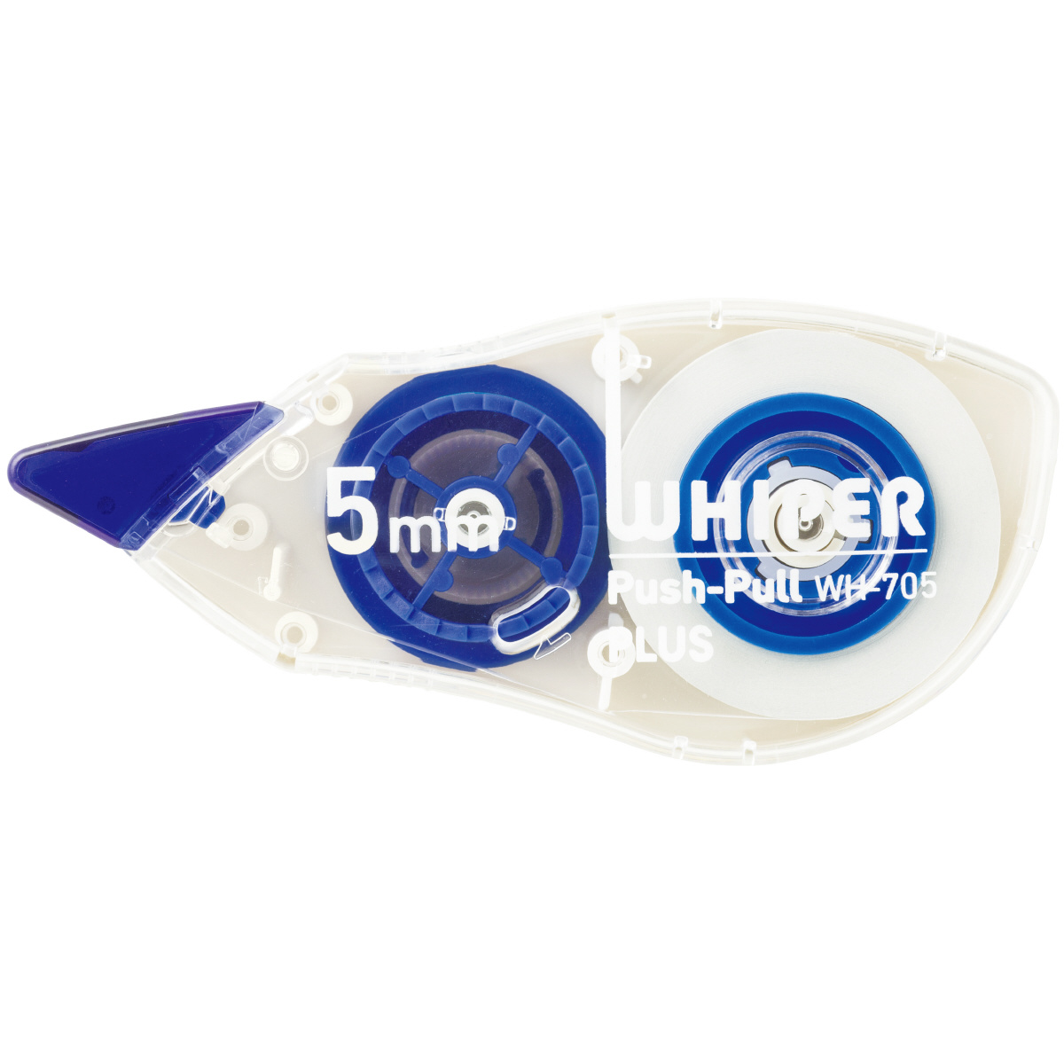 ホワイパープッシュプル 徳用 10個パック 5mm ブルーのPLUS公式商品画像