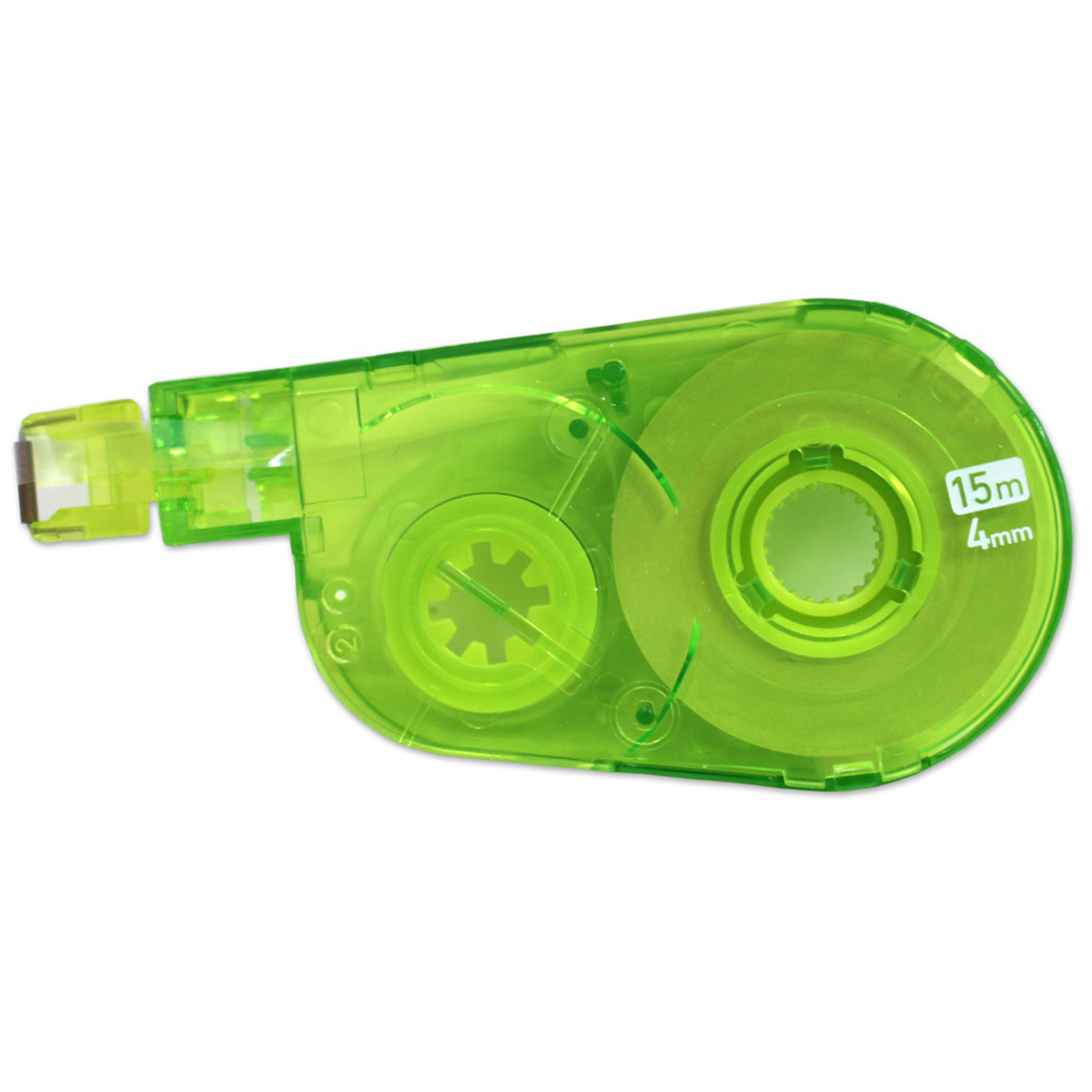 ホワイパースイッチ 交換テープ 単品（無地PP袋入） 4mm グリーンのPLUS公式商品画像