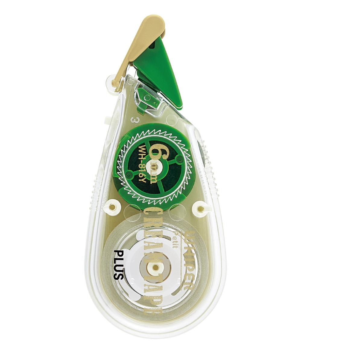 ホワイパープチ＜クリームテープ＞ 単品 6mm グリーンのPLUS公式商品画像