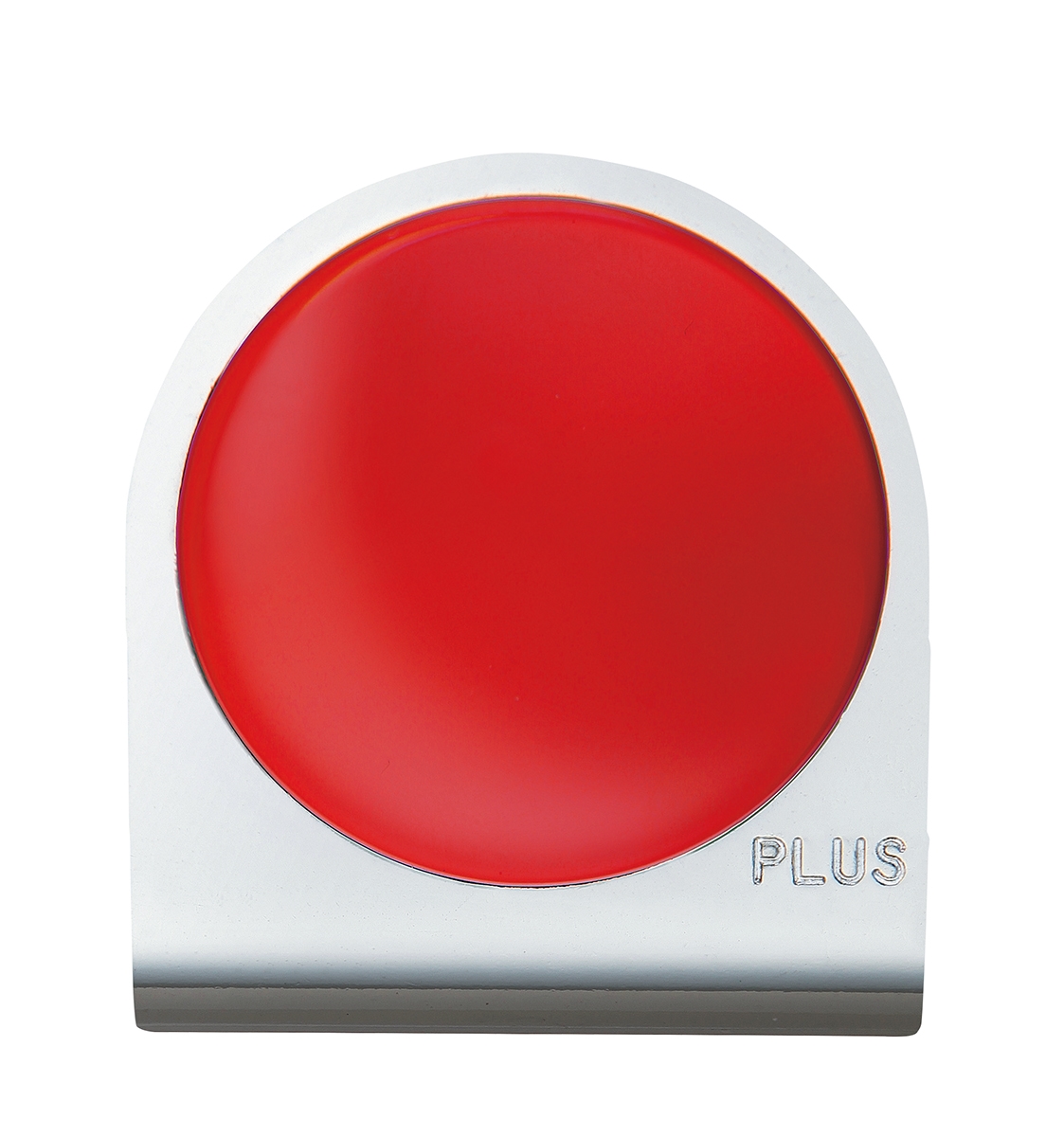 カラーマグネットクリップ 小（クリップ幅34mm） 1個入 レッドのPLUS公式商品画像