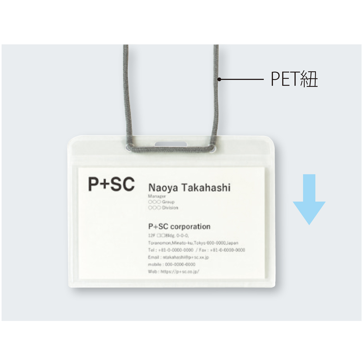 PLUS WEB CATALOG | 表示用品 | ネームタッグ（名札） | 84-715