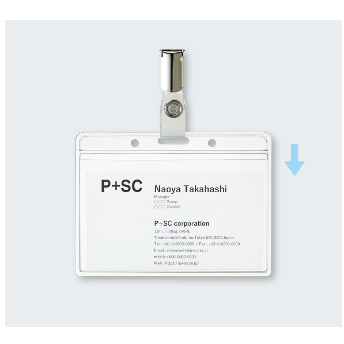 PLUS WEB CATALOG | 表示用品 | ネームタッグ（名札） | 84-794