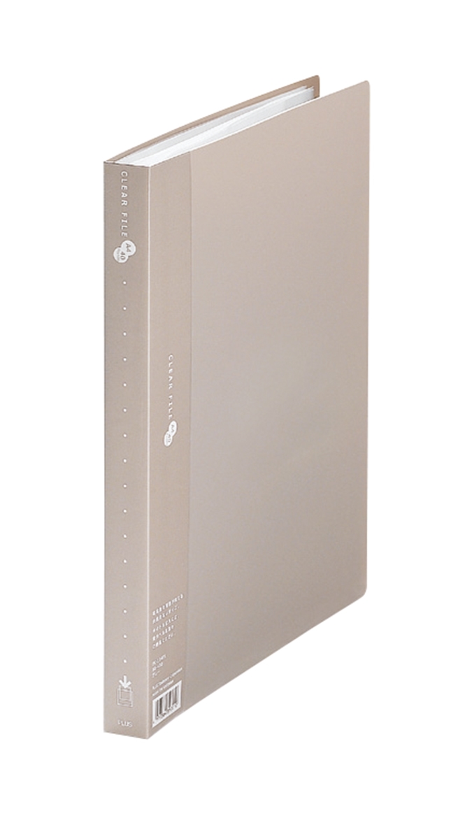 クリアーファイル 溶着式 縦型 タテ入れ A4-S 20ポケットのPLUS公式商品画像