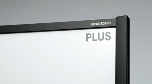 PLUS WEB CATALOG | ホワイトボード | ブラックフレームタイプ | 428-054