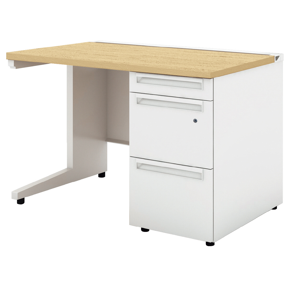 ＩＤ：Ｇ908650　ＵＳデスク・片袖 Amazon.com: Tribesigns L-Shaped Desk with Drawers, 63